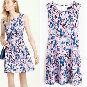 J Crew Watercolor Floral Dress 2